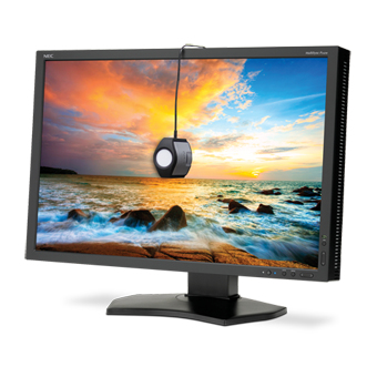 NEC P242W-BK-SV computer monitor – image 2