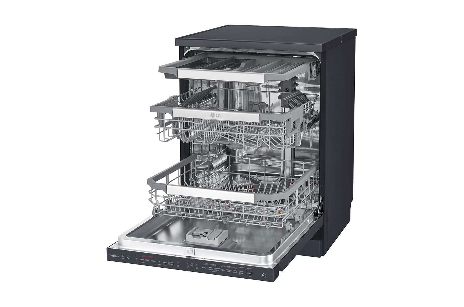LG DF415HMS dishwasher Freestanding 14 place settings – image 5