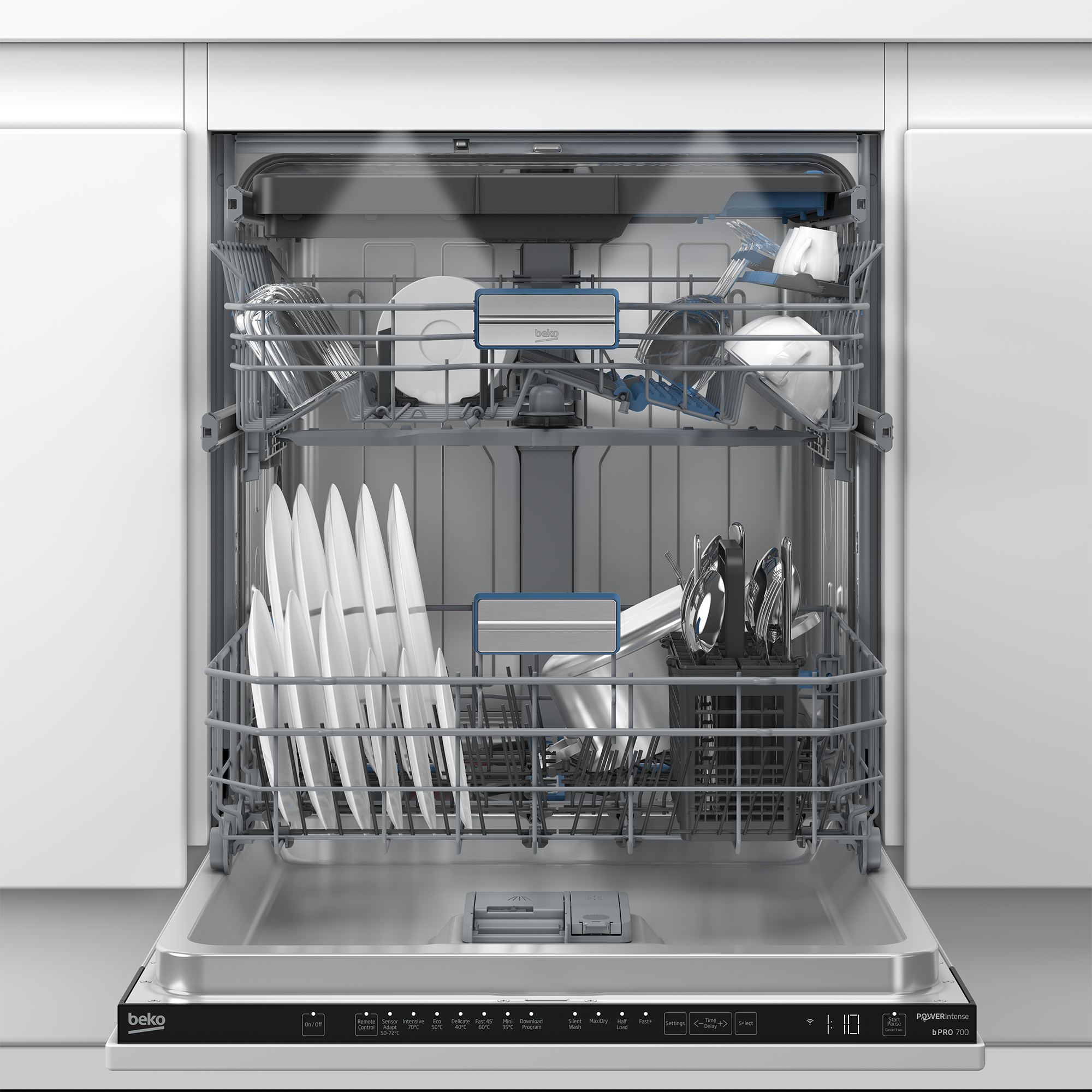 Beko bPRO 700 BDIN38560WPF Integrated Full Size Dishwasher with PowerIntense & Fast45 – image 9