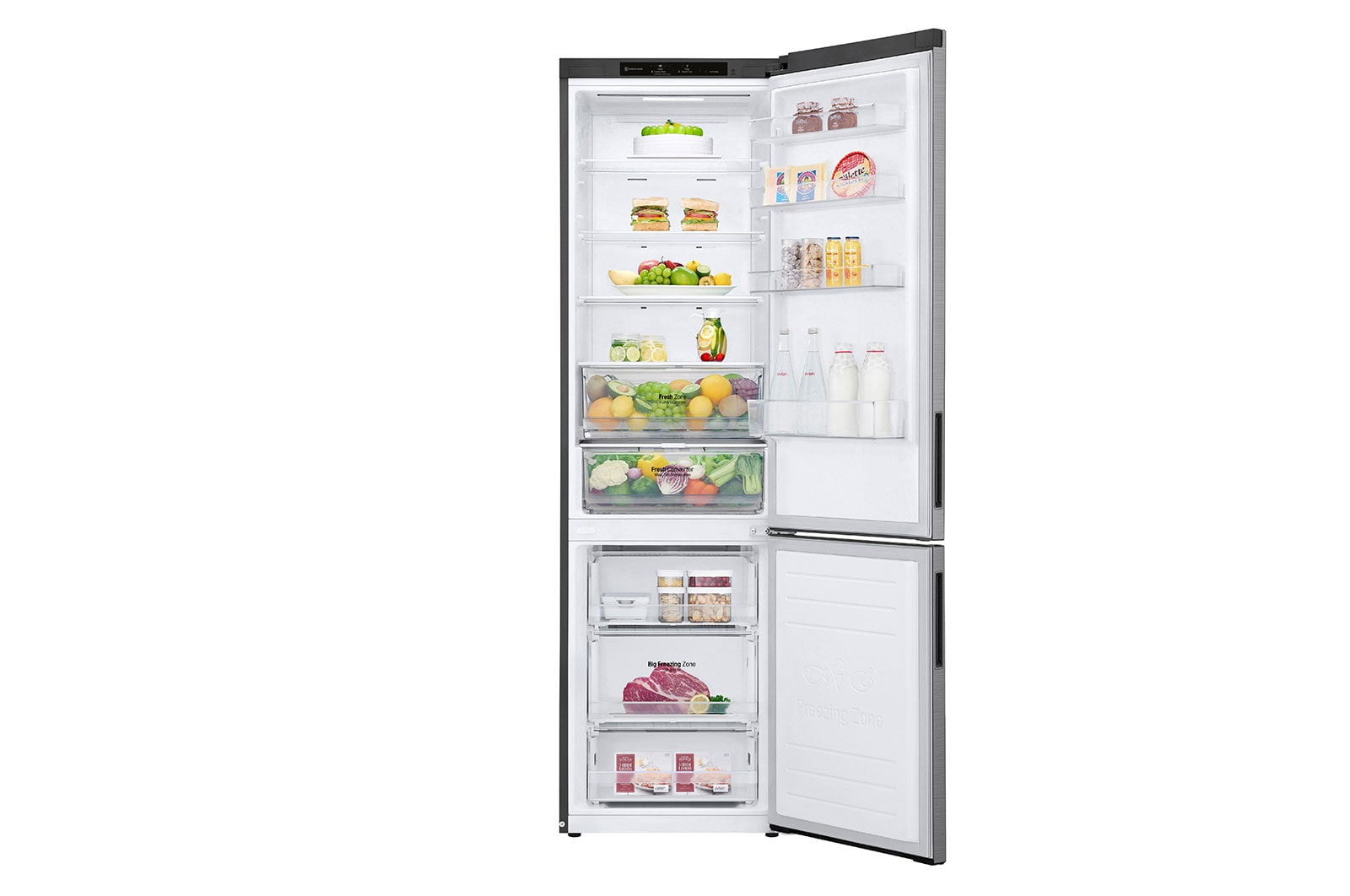 LG GBP62PZNCC fridge-freezer Freestanding – image 4