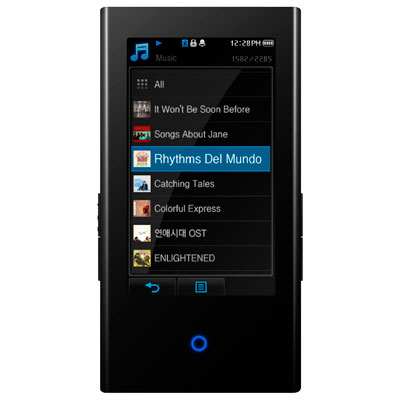 Samsung YP-P2J - 4GB MP3 Player, Black
