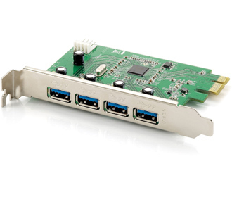 Equip USB3.0 PCI Express Card 4-Port