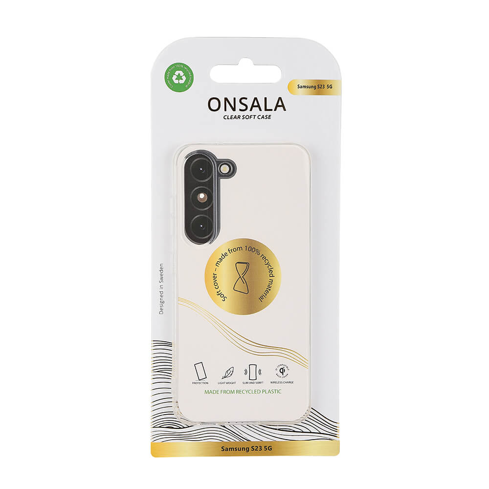 Onsala Phone Case Recycled TPU Transparent - Samsung Galaxy S23 – image 2
