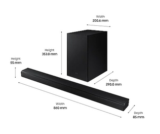 Samsung HW-A530 Black 2.1 channels – image 9