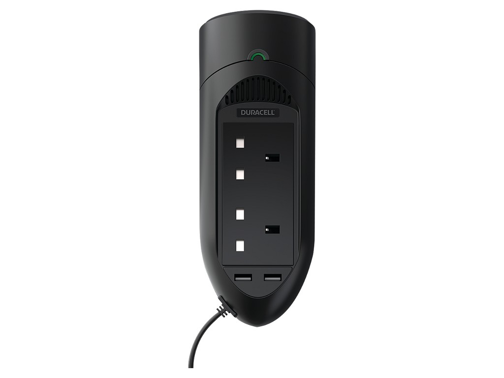 Duracell 175W Twin UK Socket Inverter – image 3