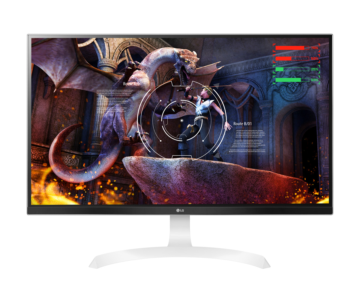 LG 27UD69P-W computer monitor