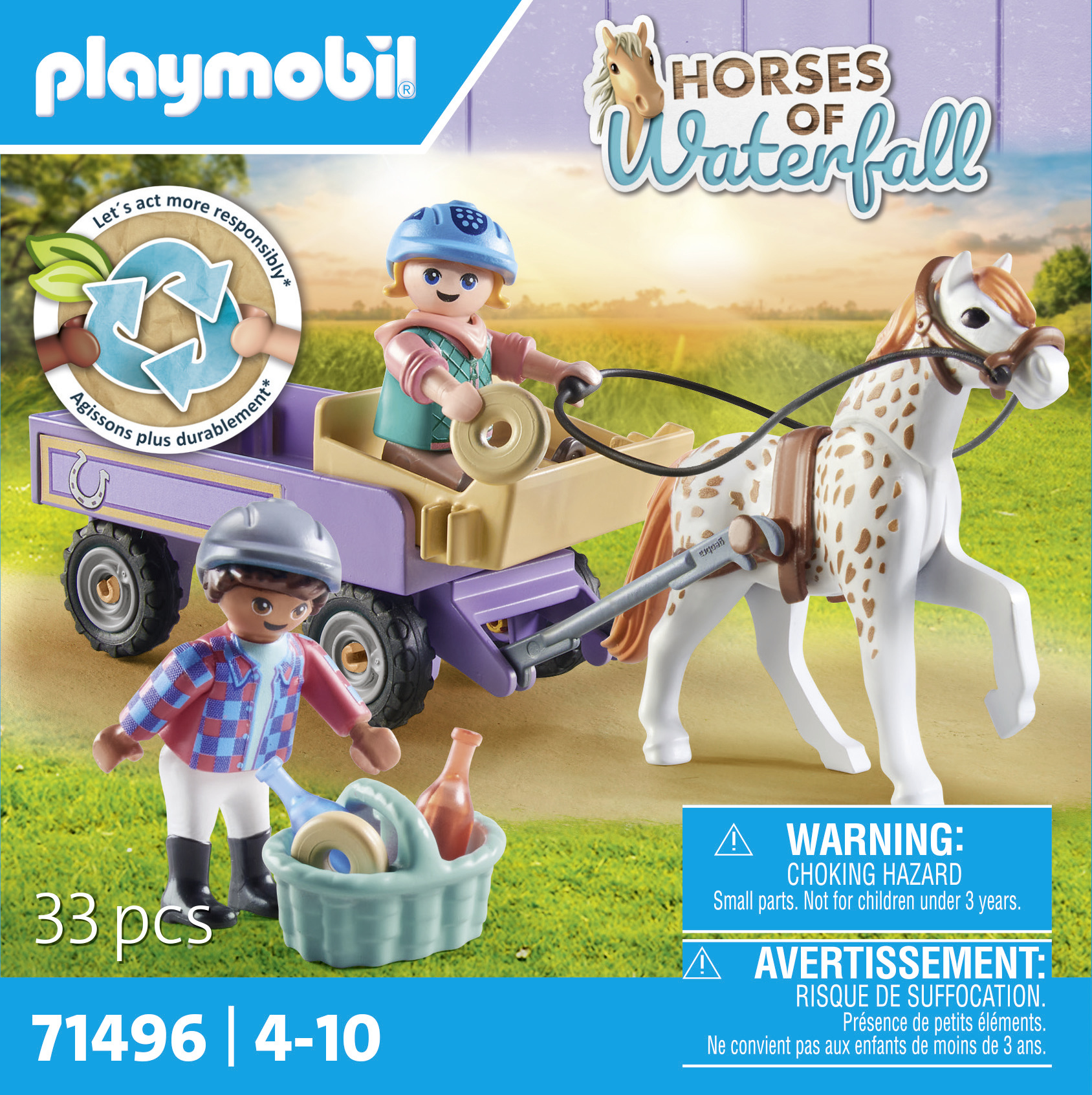 Playmobil Horses of Waterfall 71496 toy playset