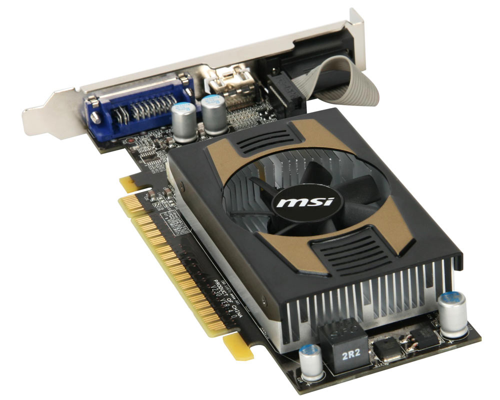 MSI N430GT-MD1GD3/LP graphics card NVIDIA GeForce GT 430 – image 3