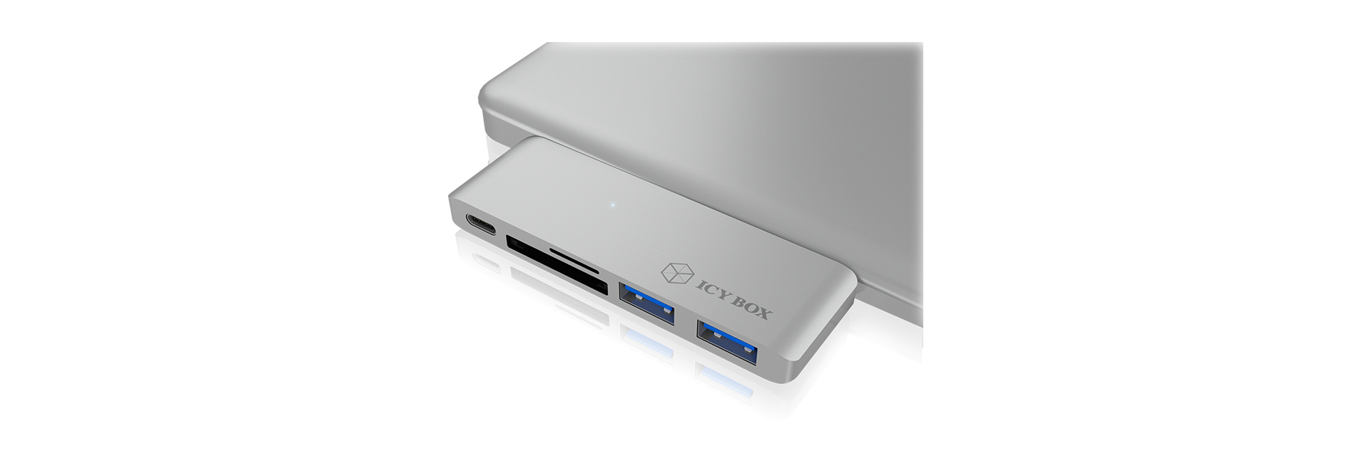 ICY BOX IB-DK4035-C USB 3.2 Gen 1 (3.1 Gen 1) Type-C Silver – image 5
