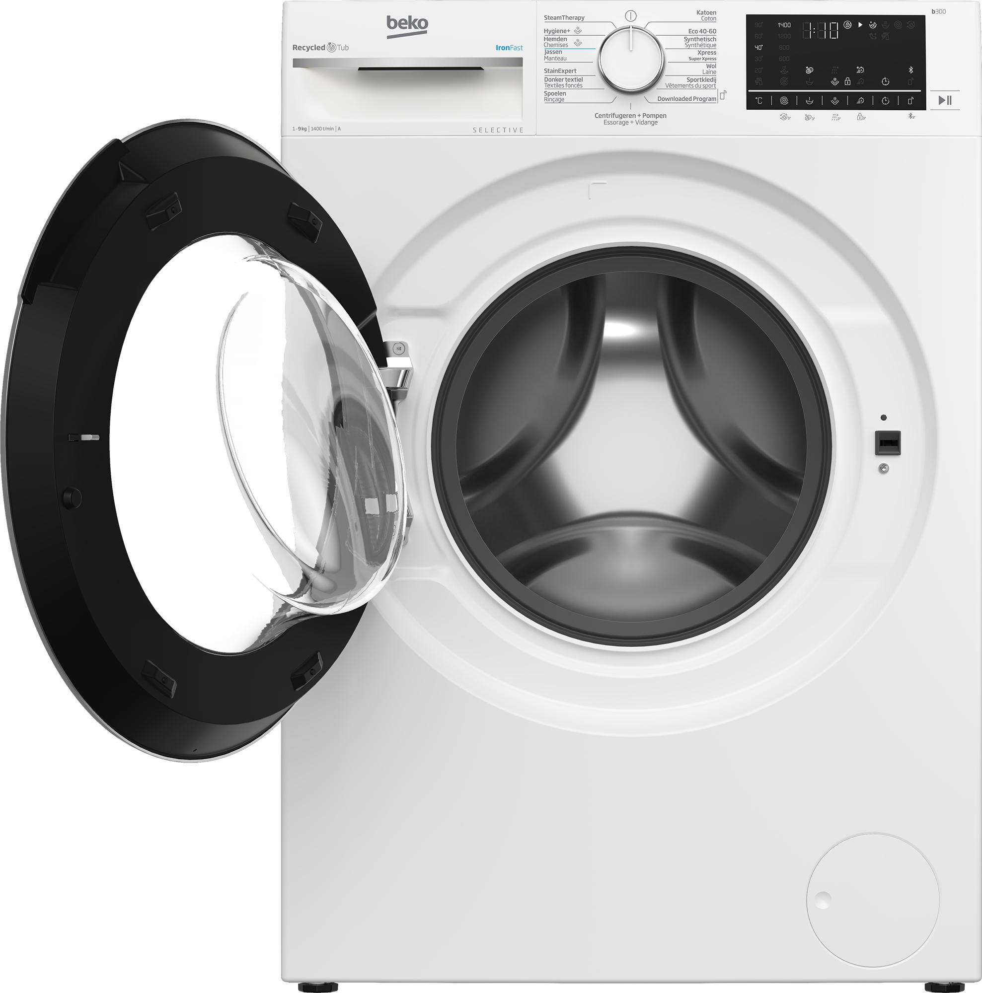 Beko B3WT59410W2 washing machine Front-load – image 3