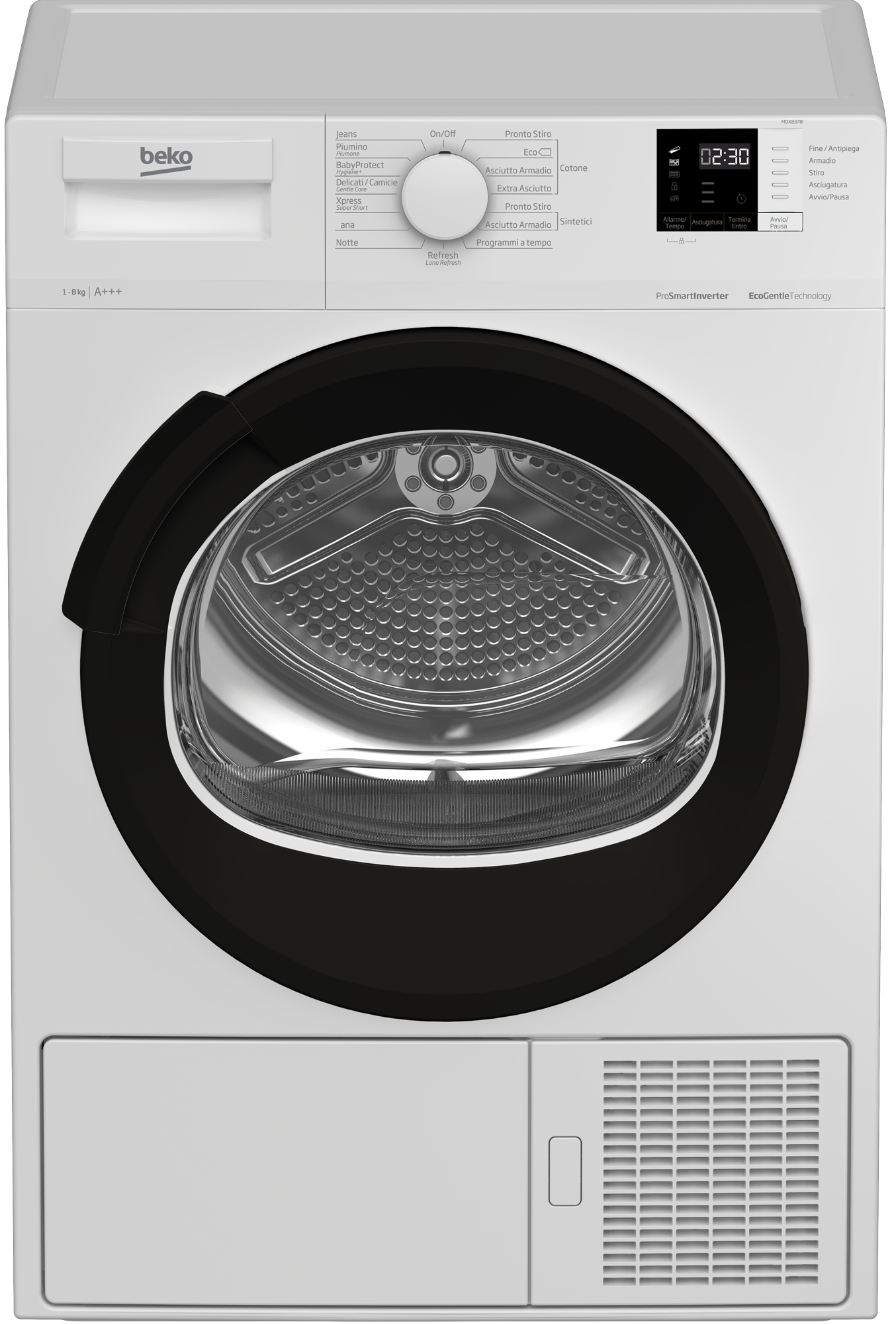 Beko MDX837BI — vue 1 sur 4