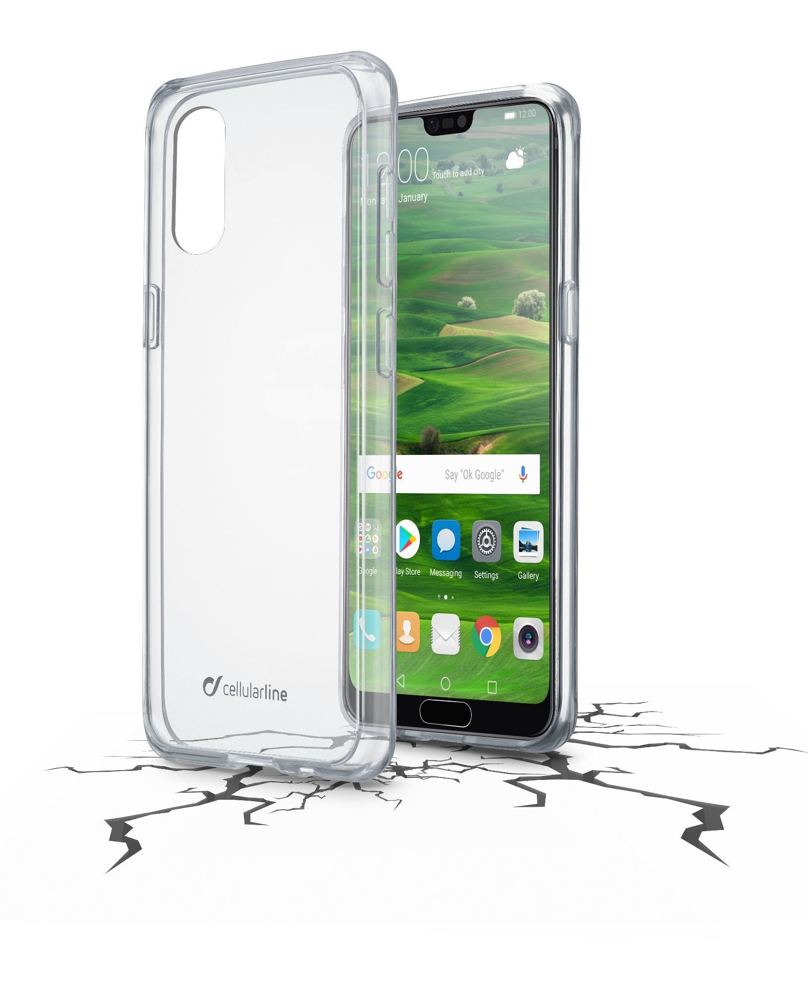 Cellularline Clear Duo - P20
