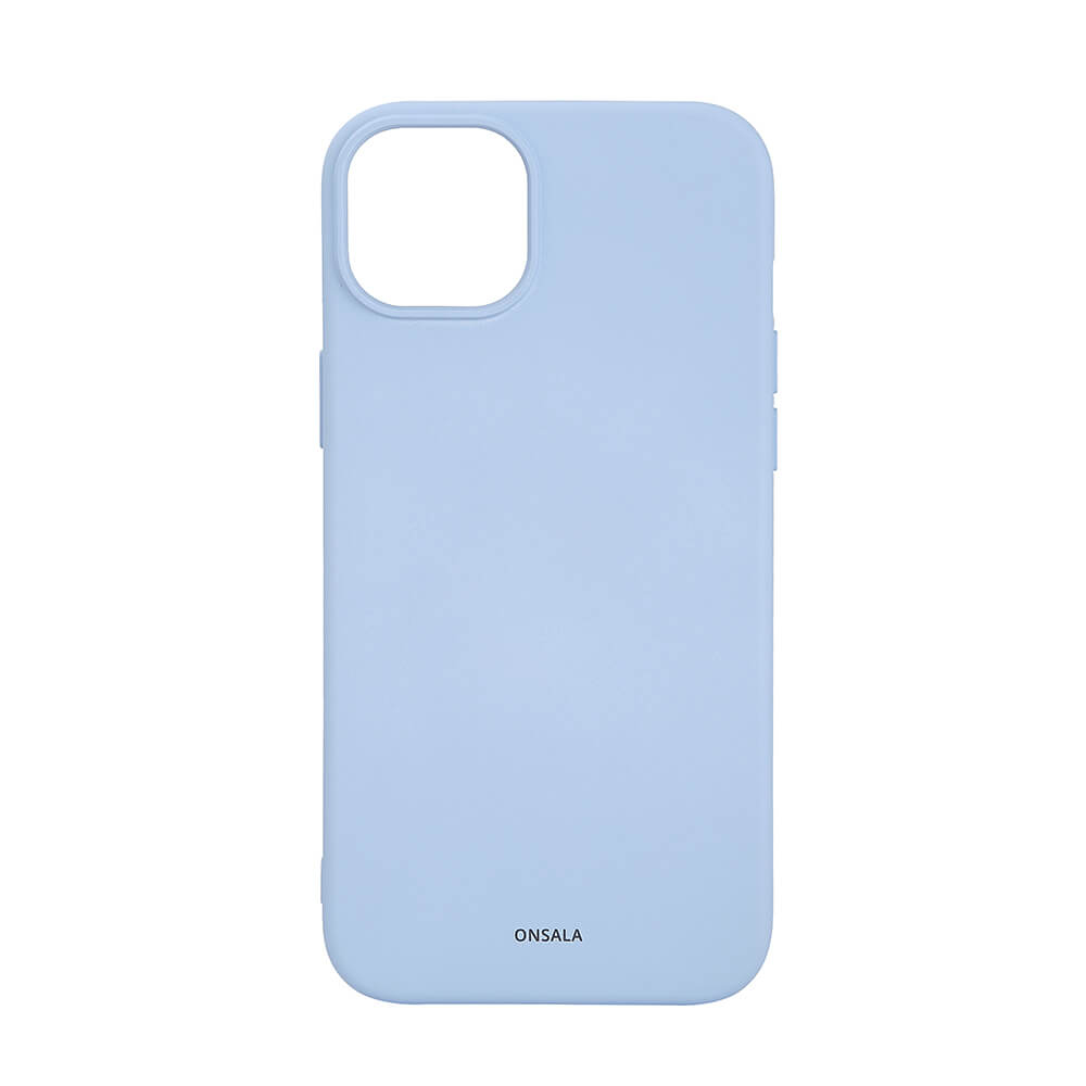 Onsala Phone Case with Silicone Feel MagSeries Light Blue - iPhone 15 Plus – image 1