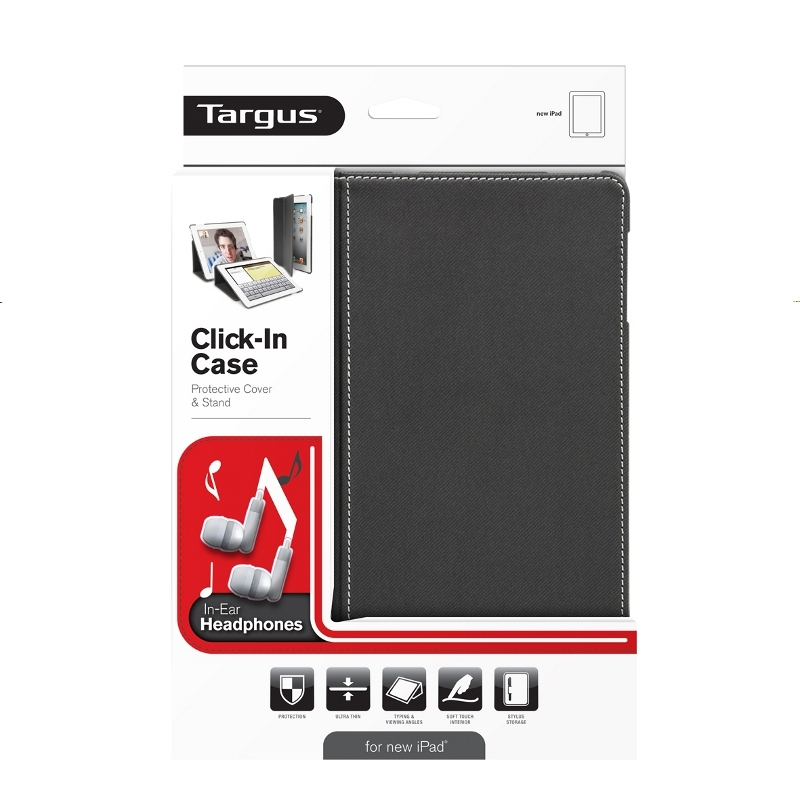 Targus Click-In Case + H/Phones