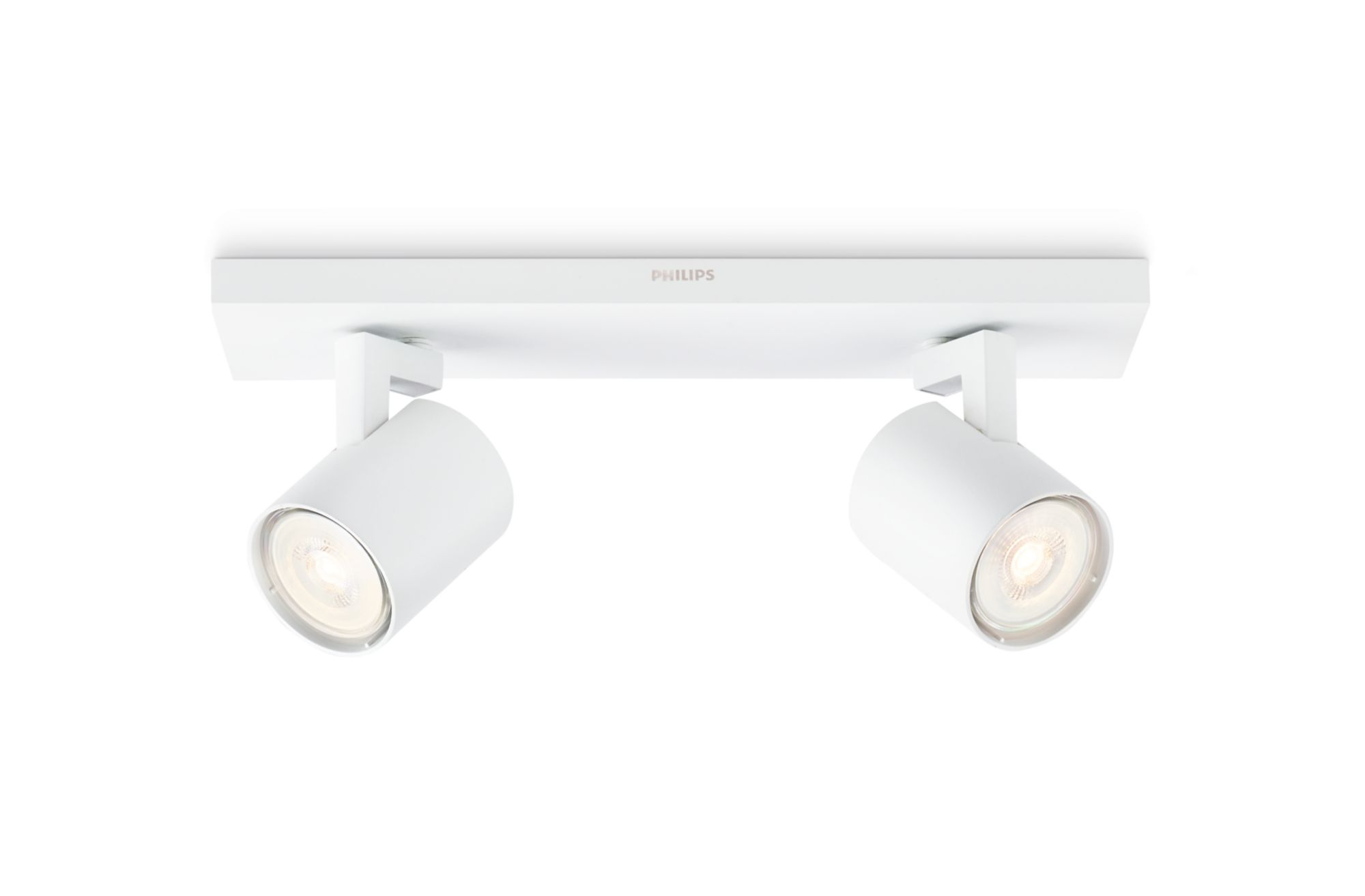 صورة Philips myLiving 5309231P0 أبيض GU10 LED سبوت سبوت مثبت بسقف - 2 مصباح