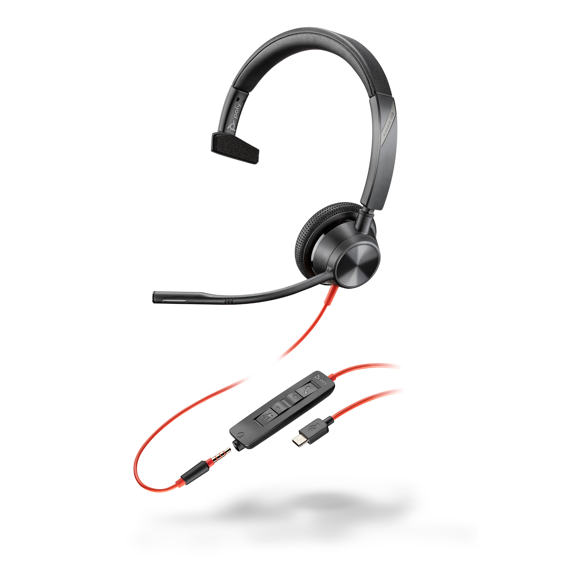 HP Poly Blackwire 3315 USB-C Headset – image 4