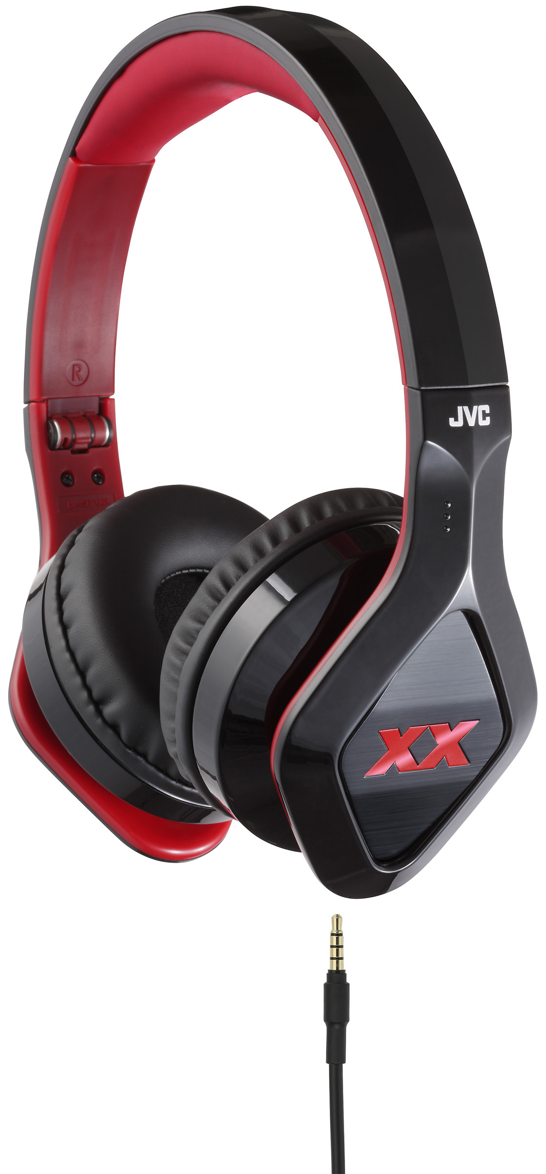 JVC HA-SR100X-B Headset Wired Head-band Black, Red – image 2