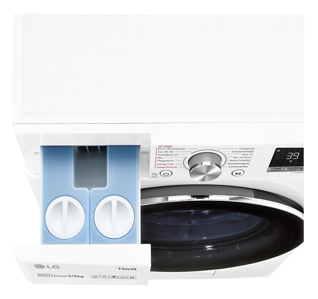 LG V7WD96AT2 washer dryer Freestanding Front-load White – image 7