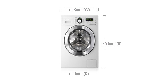 Samsung WF1804WPC washing machine Front-load – image 4