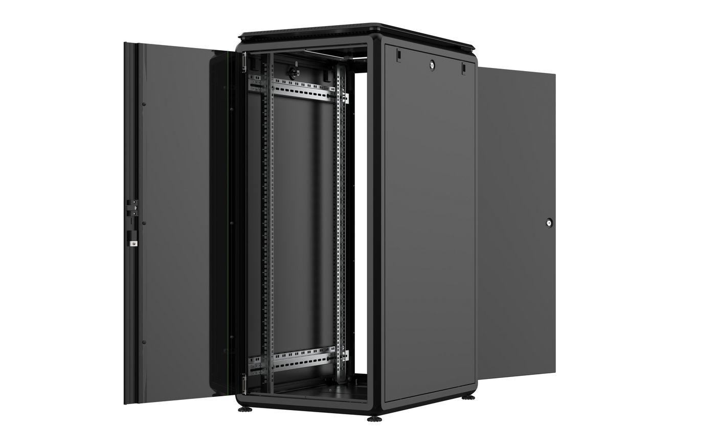 Lanview RDL26U68BL rack cabinet 26U Freestanding rack Black – image 2