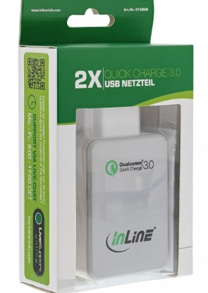 InLine 31508W mobile device charger Universal White AC Indoor – image 3