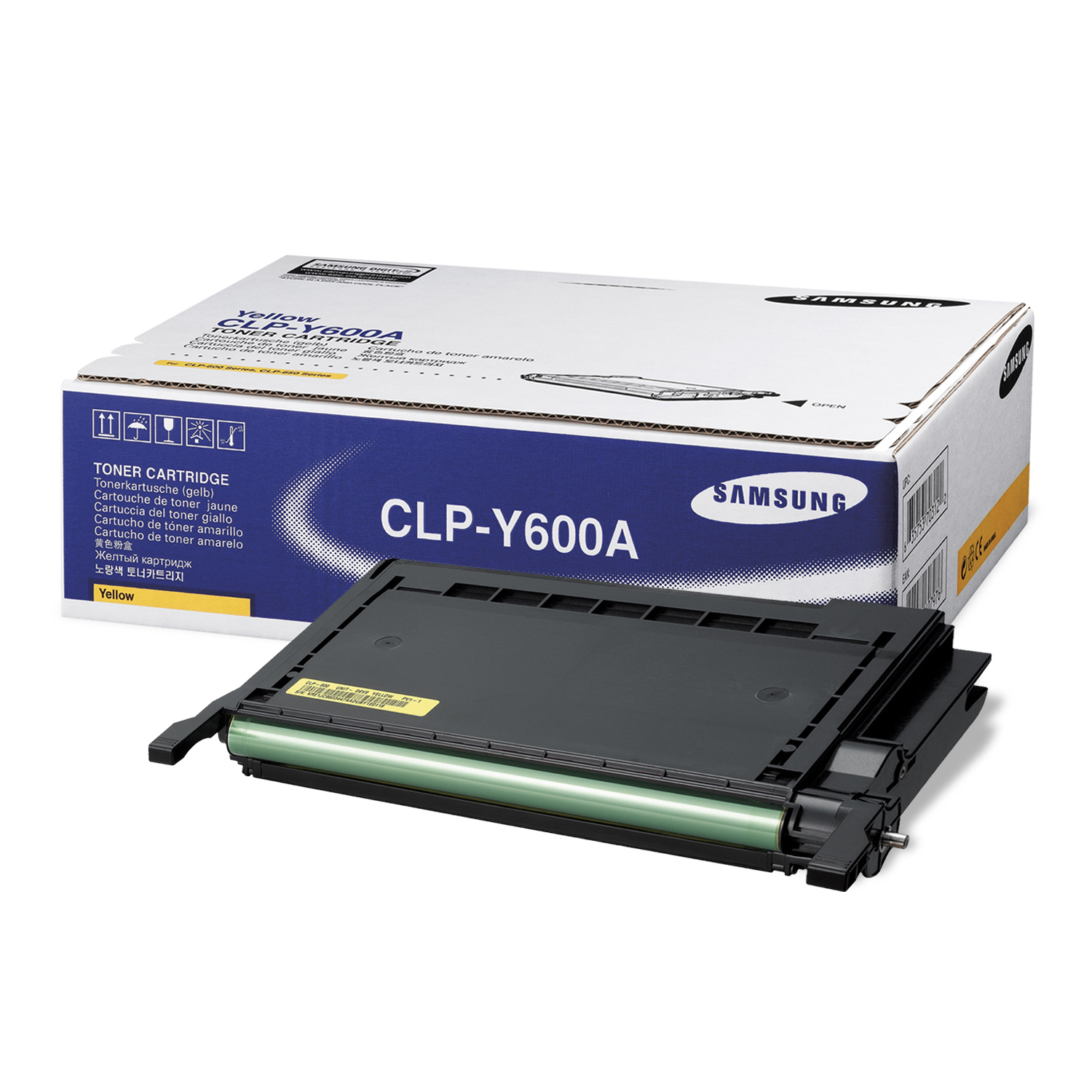 Samsung CLP-Y600A toner cartridge 1 pc(s) Original Yellow – image 2