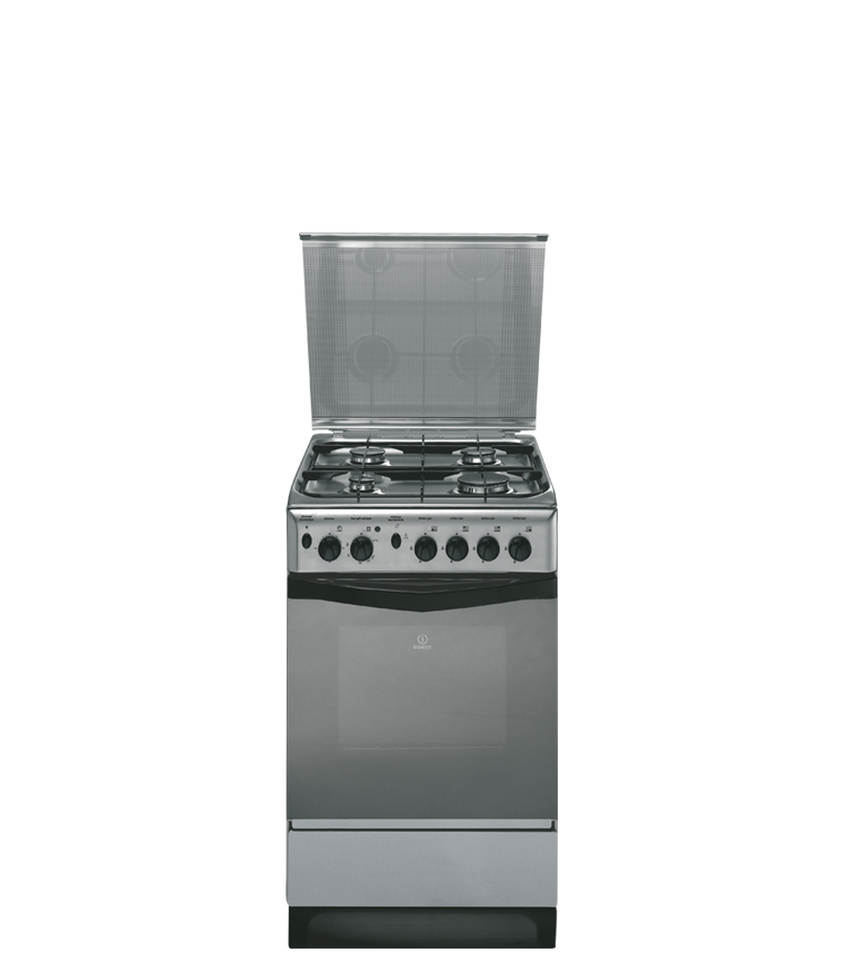 Indesit K3G210S(X)/FR Freestanding cooker Gas Stainless steel