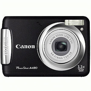 Canon PowerShot A480, Black – image 3