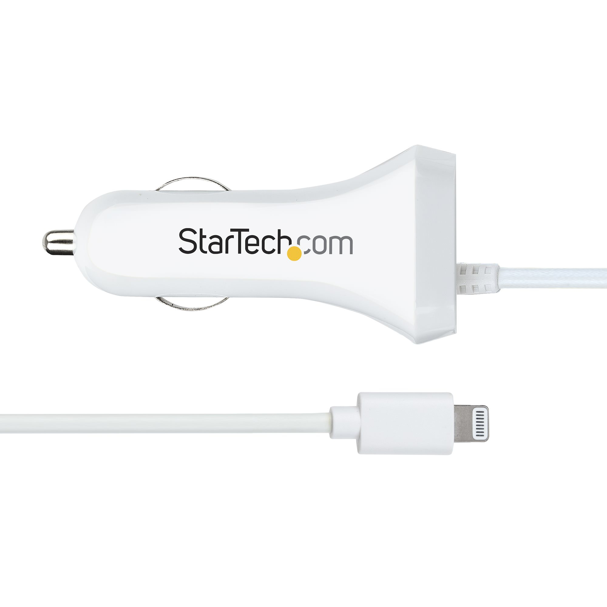 StarTech.com Lightning Car Charger with Coiled Cable, 1m Coiled Lightning Cable – image 6