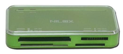 Nilox 10NXCRA100002 card reader USB 2.0 Green