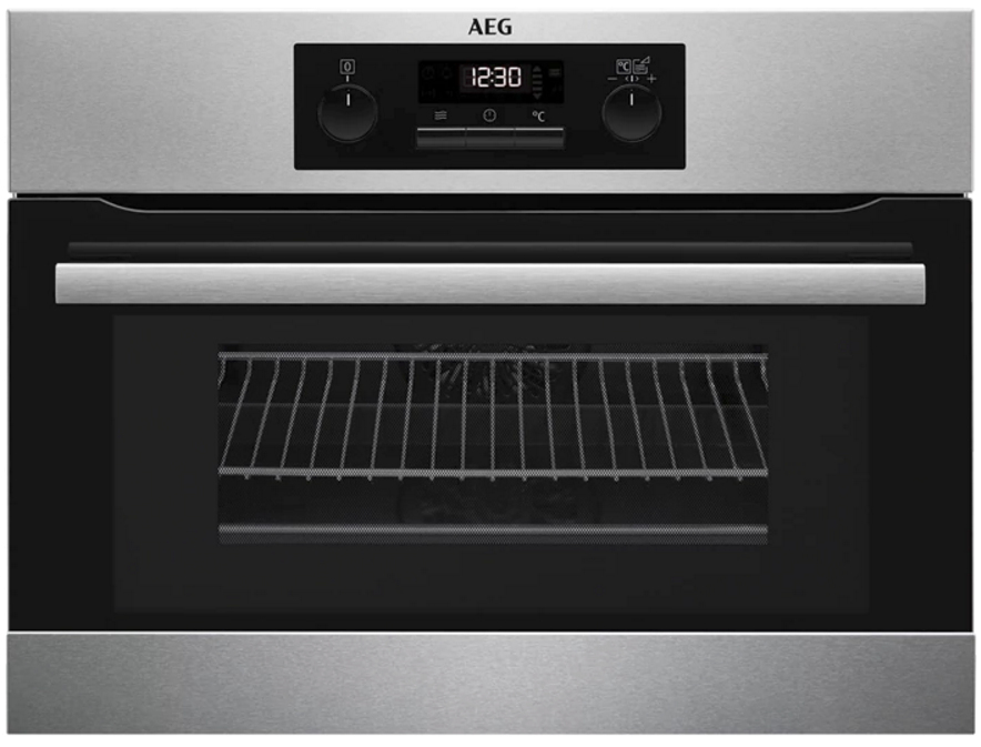 AEG KMK361000M 43 L 3000 W Black, Stainless steel