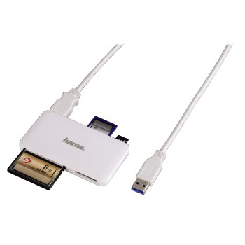 Hama Slim card reader USB 3.2 Gen 1 (3.1 Gen 1) White – image 2