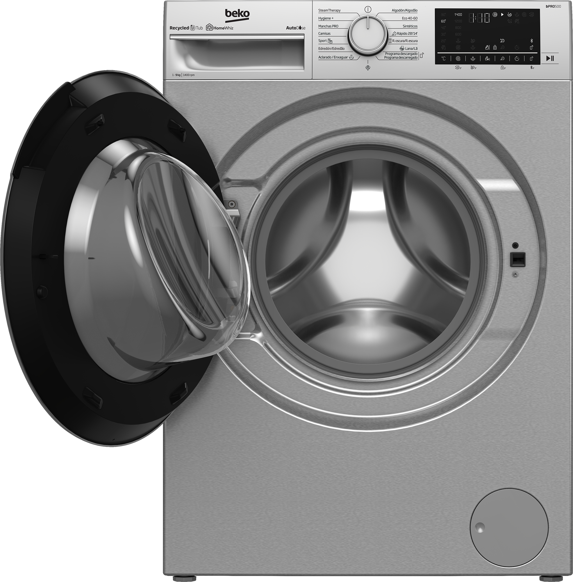 Beko B5WFT59426XD washing machine Front-load – image 3