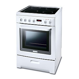 Electrolux EKC60351 cooker Freestanding cooker Electric White