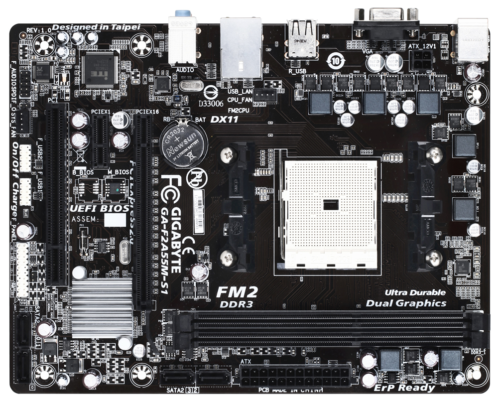 GIGABYTE GA-F2A55M-S1 (Rev. 1.0)