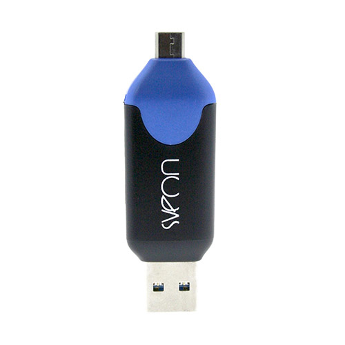 Sveon SCT209 card reader USB 2.0/Micro-USB Black, Blue – image 4