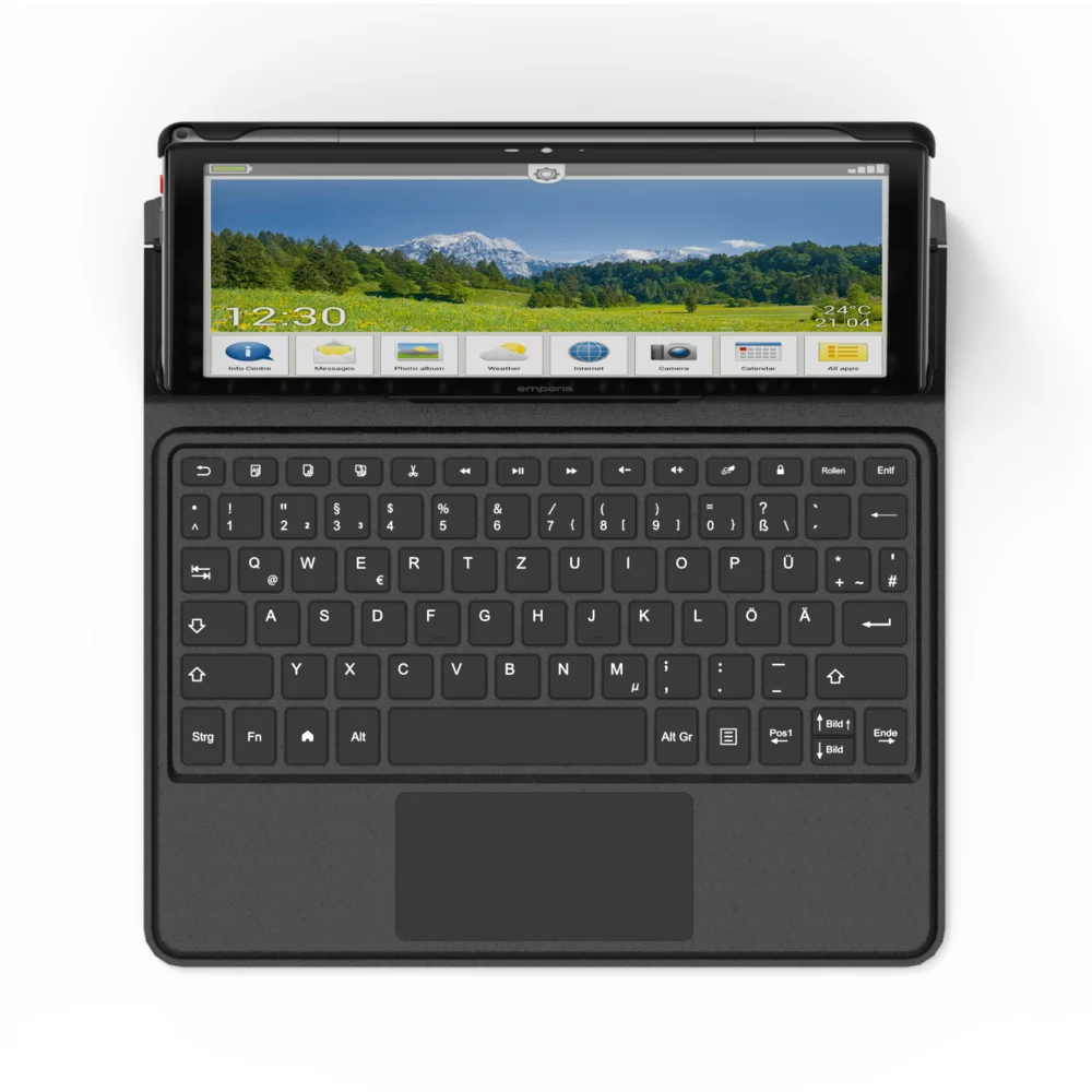 Emporia KEYPAD-TAB1DE tablet case Folio Black – image 4