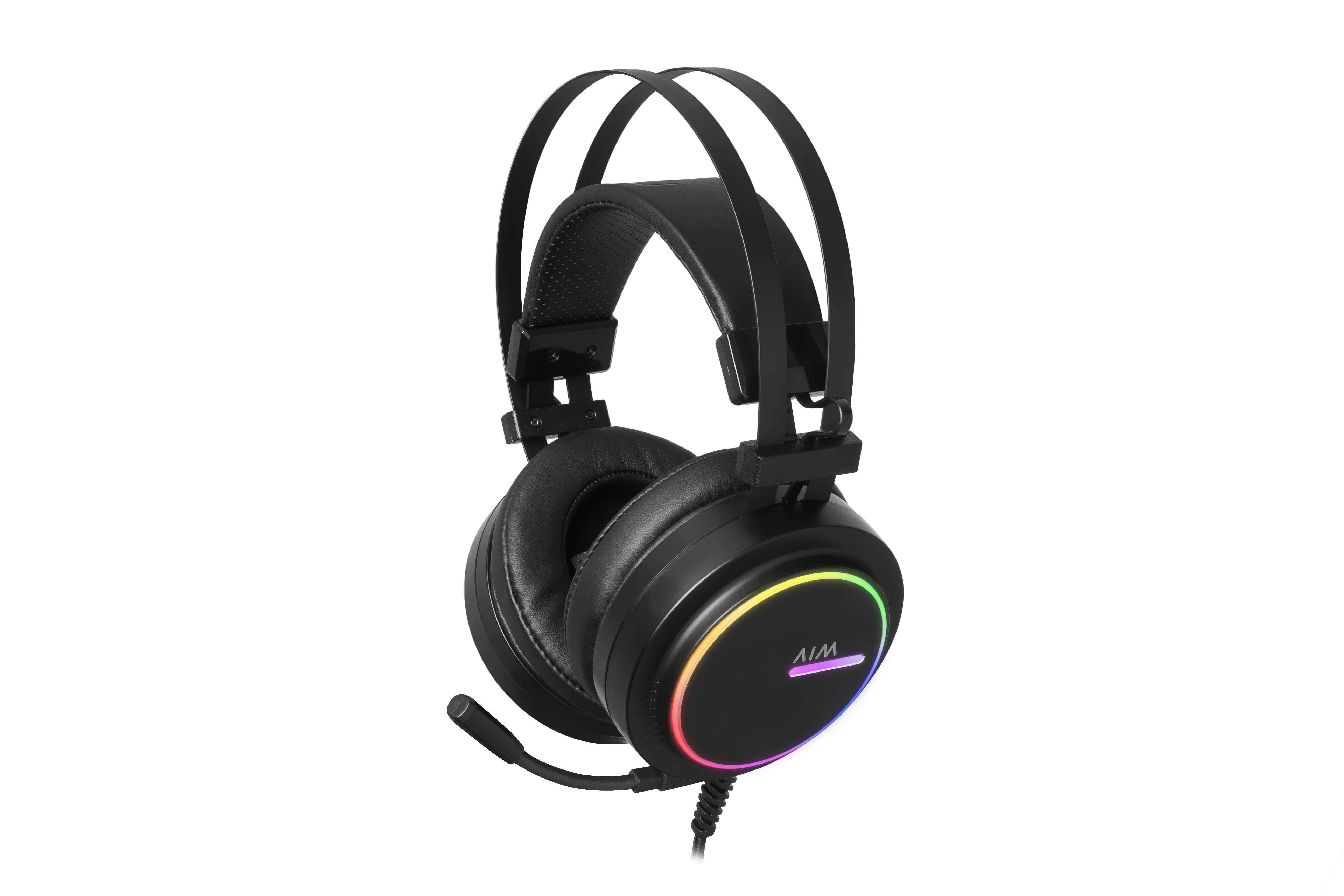 AIM Gaming AIMH headphones/headset Wired Head-band Black – image 9