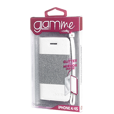 Celly GLAGEIP403 mobile phone case Folio White – image 3