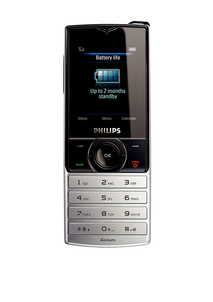 Philips Xenium CTX500GRY/00 mobile phone – image 1