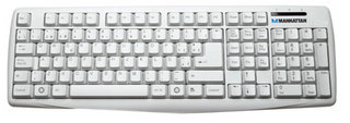 Manhattan 170697 keyboard Office PS/2 Beige – image 2