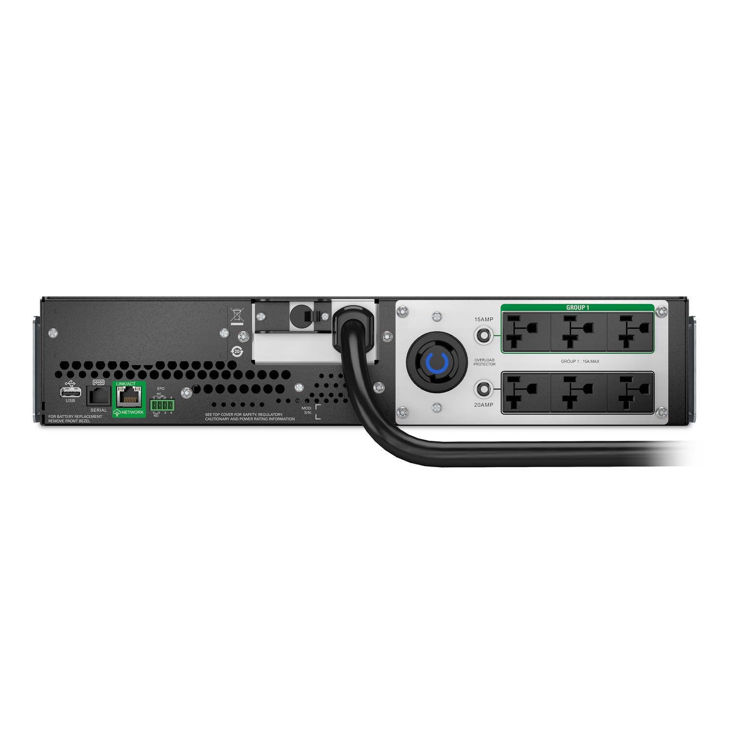 APC SMTL3KRM2UCL uninterruptible power supply (UPS) Line-Interactive 3 kVA – image 4