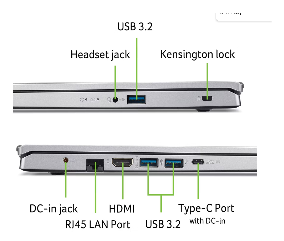 Acer Aspire Go 15 AG15-42P-R0VD AMD Ryzen™ 7 5825U Laptop – image 2