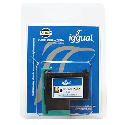 iggual PSICC640E ink cartridge Black