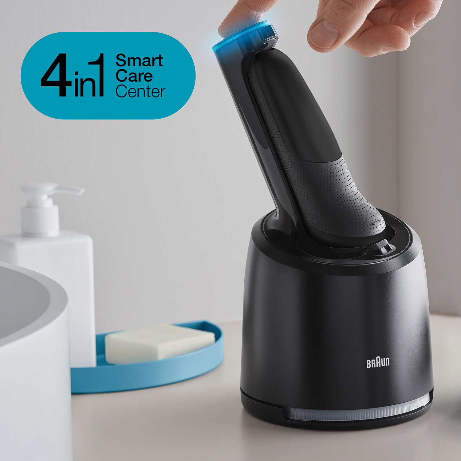 Braun Series 7 71-N7200cc Foil shaver Trimmer Black – image 6