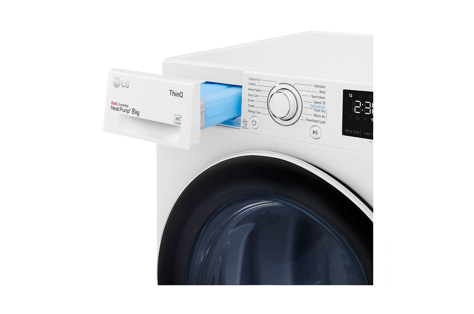 LG RH80V3AV6N tumble dryer Freestanding Front-load – image 6