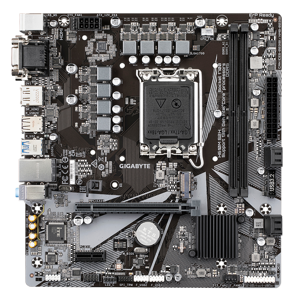 GIGABYTE H610M S2H – image 2
