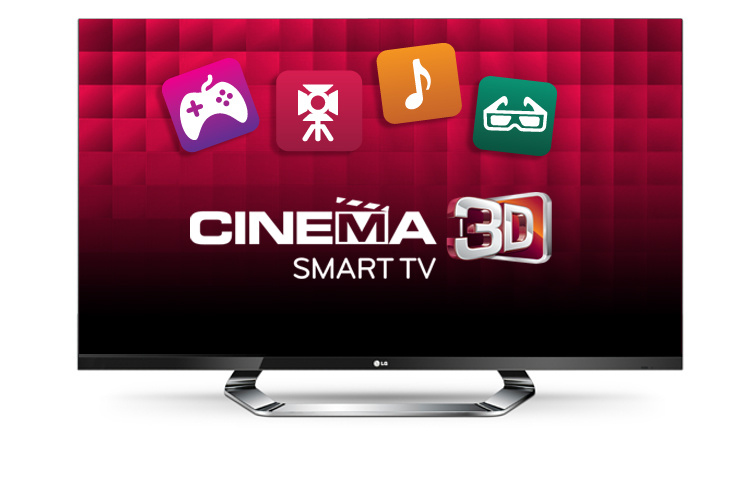 LG 47LM760S TV 119.4 cm (47") Full HD Smart TV Wi-Fi Black
