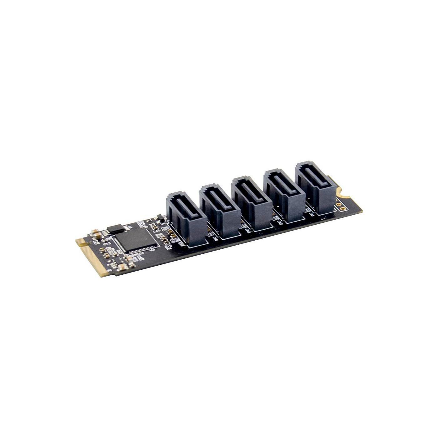 Microconnect MC-M.2-JMB585 interface cards/adapter Internal – image 5