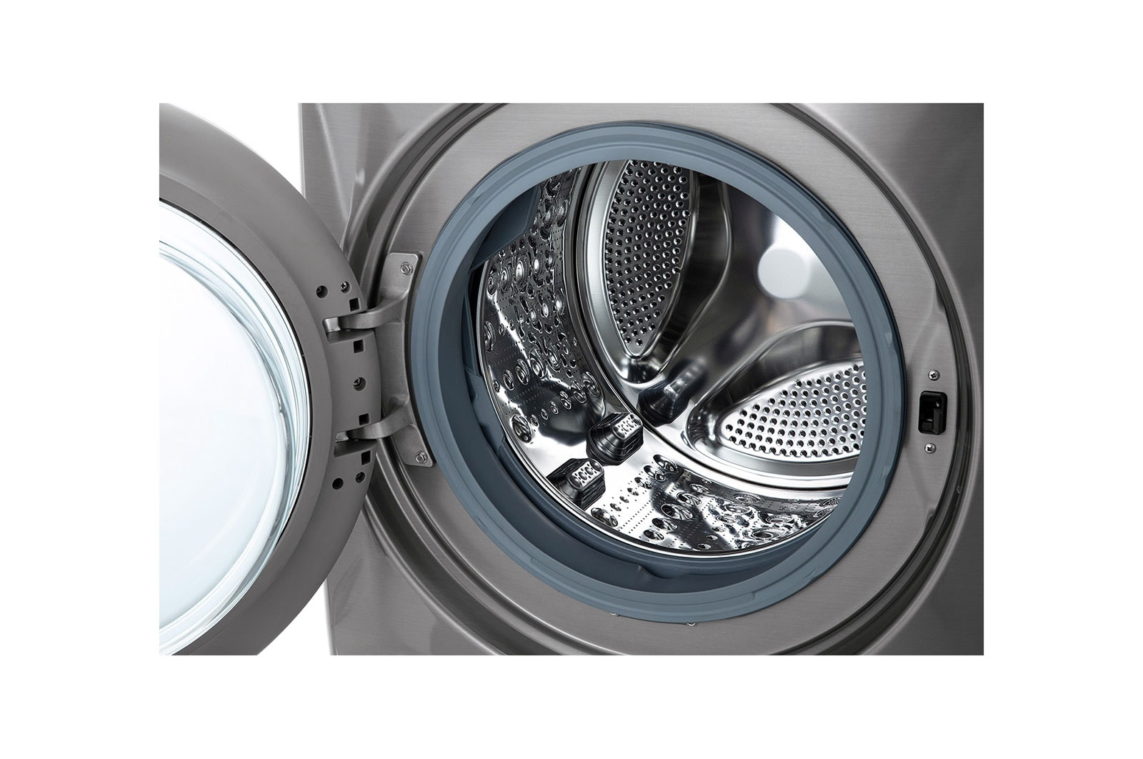 LG WD16SG2S6 washer dryer Freestanding Front-load Silver – image 3